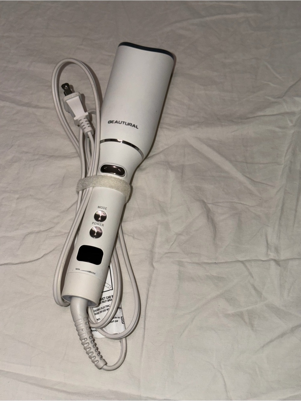 White Hot Air Styler Brush - 2-in-1 Drying & Styling
